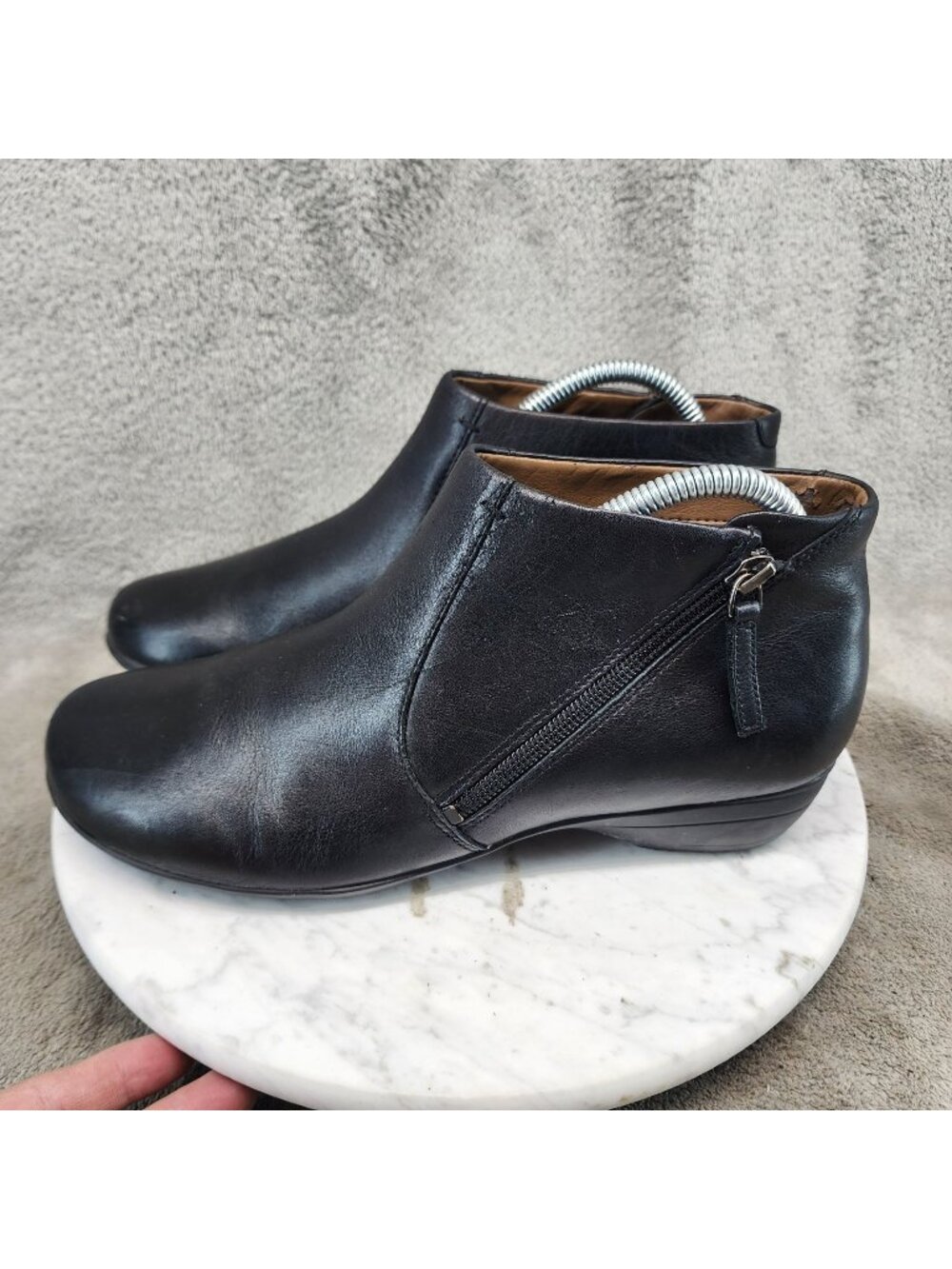 Dansko Shoes Womens Size EU 39 US 8.5 Black Leather Ankle Boots *Read*